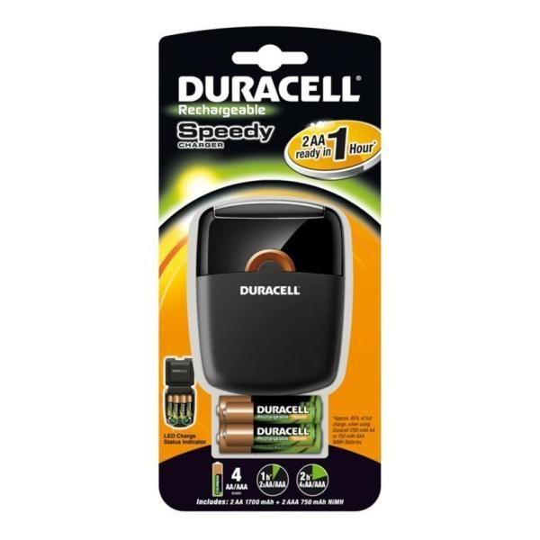 DURACELL Caricabatterie Duracell per stilo (AA) e ministilo (AAA) CEF27